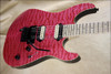 McNaught DJ+ Series Cotton Candy Diamond Quilt Top Electric Guitar