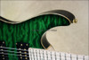 McNaught DJ+ Series Emerald Green Diamond Quilt Top Electric Guitar