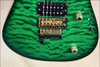 McNaught DJ+ Series Emerald Green Diamond Quilt Top Electric Guitar