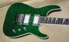 Jackson USA Custom Shop SL2H Trans Green Flat Top Soloist Guitar