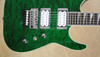Jackson USA Custom Shop SL2H Trans Green Flat Top Soloist Guitar