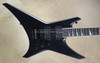 Jackson USA Custom Shop WR1 Warrior Satin Black Reverse Inlay Guitar