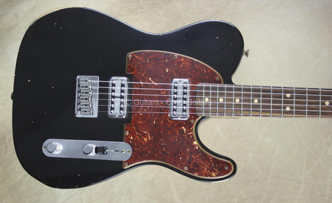 Fender Custom Shop '63 Relic Tele TV Jones Telecaster Black Guitar