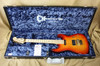 Charvel USA San Dimas Custom Shop 5A Flame Burnt Cherry Sunburst Guitar