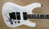 Jackson USA Custom Shop SL2H Soloist Baphomet Snow White Guitar