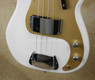 Fender Custom Shop '57 P Bass Precision Bass NOS Guitar White Blonde