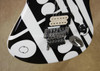 EVH Striped Series Circles Unchained Black and White Crop Circles Graphic Guitar