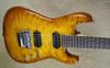 Charvel USA San Dimas Custom Shop 7 String Hand Stained Amber Burst Guitar