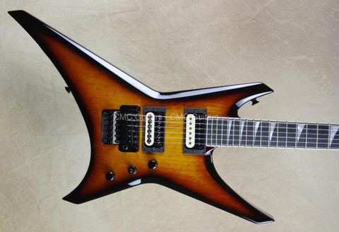Jackson USA Custom Shop WR1 Warrior Alder Top Tobacco Burst Guitar