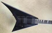 Jackson USA Custom Shop RR1T Randy Rhoads Satin Black Reverse Headstock Guitar