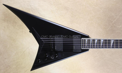 Jackson USA Custom Shop RR1T Randy Rhoads Satin Black Guitar