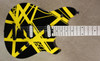 EVH Wolfgang Special LTD Black and Yellow Striped Guitar