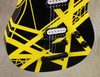 EVH Wolfgang Special LTD Black and Yellow Striped Guitar