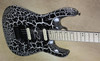 Jackson Pro Series DK2M Dinky Limited Run Black and White Crackle Guitar