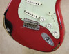 Fender Custom Shop NAMM Strat '62 Heavy Relic Stratocaster Dakota Red Over Black