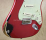 Fender Custom Shop NAMM Strat '62 Heavy Relic Stratocaster Dakota Red Over Black