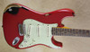 Fender Custom Shop NAMM Strat '62 Heavy Relic Stratocaster Dakota Red Over Black