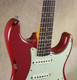 Fender Custom Shop NAMM Strat '62 Heavy Relic Stratocaster Dakota Red Over Black