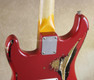 Fender Custom Shop NAMM Strat '62 Heavy Relic Stratocaster Dakota Red Over Black