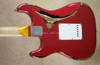 Fender Custom Shop NAMM Strat '62 Heavy Relic Stratocaster Dakota Red Over Black