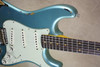Fender Custom Shop NAMM Strat '62 Heavy Relic Stratocaster Teal Green Metallic Over Black