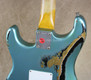 Fender Custom Shop NAMM Strat '62 Heavy Relic Stratocaster Teal Green Metallic Over Black