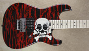 Charvel Pro Mod Warren DeMartini Blood and Skull Guitar