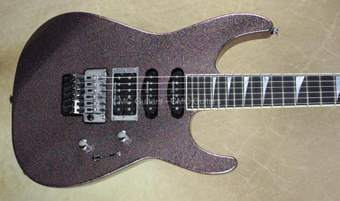 Jackson USA Custom Shop SL1 Soloist Multi Color Flake NAMM Guitar