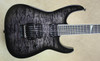 Jackson USA Custom Shop SL2HQ 3A Quilt Top Trans Black Guitar