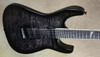 Jackson USA Custom Shop SL2HQ 3A Quilt Top Trans Black Guitar