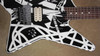 EVH Stripe Series Star Black and White Guitar with FU Tone Upgrades