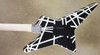 EVH Stripe Series Star Black and White Guitar with FU Tone Upgrades