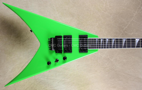 Jackson USA Custom Shop Double Rhoads King V Kawasabi Green Guitar
