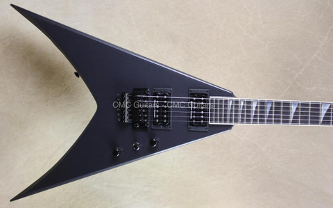Jackson USA Custom Shop Double Rhoads King V Gun Metal Grey Guitar
