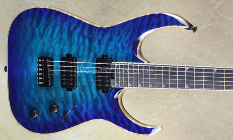 Jackson USA Misha Mansoor Juggernaut HT6 Laguna Burst Guitar