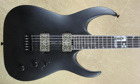 Jackson USA Misha Mansoor Juggernaut HT6 Bulb Matte Black Guitar