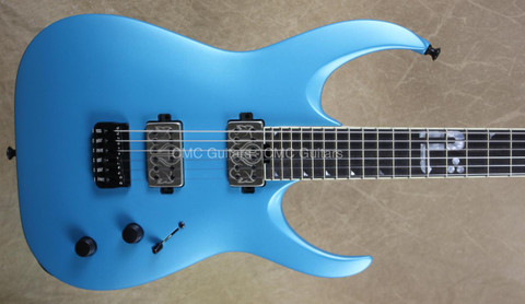Jackson USA Misha Mansoor Juggernaut HT6 Bulb Matte Blu Frost Guitar