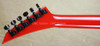Jackson USA Custom Shop KV2 King V 1 Hum Baphomet Red Guitar