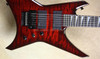 Jackson USA Custom Shop WR1 Warrior Trans Red Burst QMT Guitar
