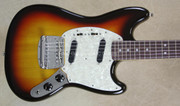 Fender Limited Edition MIJ '65 Mustang in 3 Tone Sunburst Guitar with Gig Bag 
