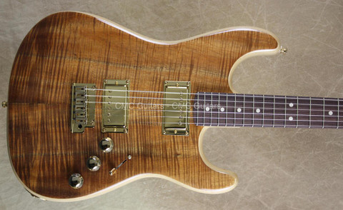 Fender Custom Shop Statocaster Masterbuilt Yuriy Shishkov Koa Strat Guitar