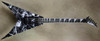 Jackson USA Custom Shop Double Rhoads King V Black White Splatter Guitar