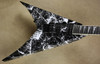 Jackson USA Custom Shop Double Rhoads King V Black White Splatter Guitar