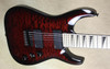 Jackson Custom Shop USA SL2HT Arch Top Soloist 7 String Trans Crimson Guitar