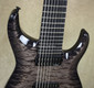Jackson USA Custom Shop Soloist 8 String Trans Blackwater Guitar