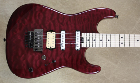 Charvel USA Custom Shop San Dimas HSS Trans Purple Guitar