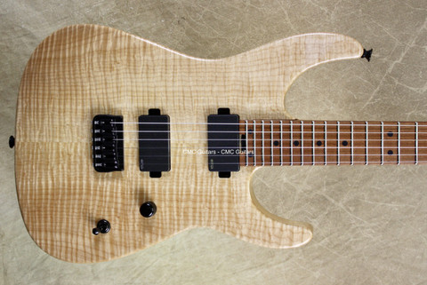 Charvel USA Custom Shop Dinky 2HT Hard Tail Natural Guitar