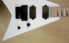 Jackson USA Custom Shop Flat Top RR24 Randy Rhoads Snow White Guitar