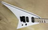 Jackson USA Custom Shop Flat Top RR24 Randy Rhoads Snow White Guitar