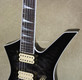 Jackson USA Custom Shop KE2 Kelly Flat Top Trans Black NAMM Guitar